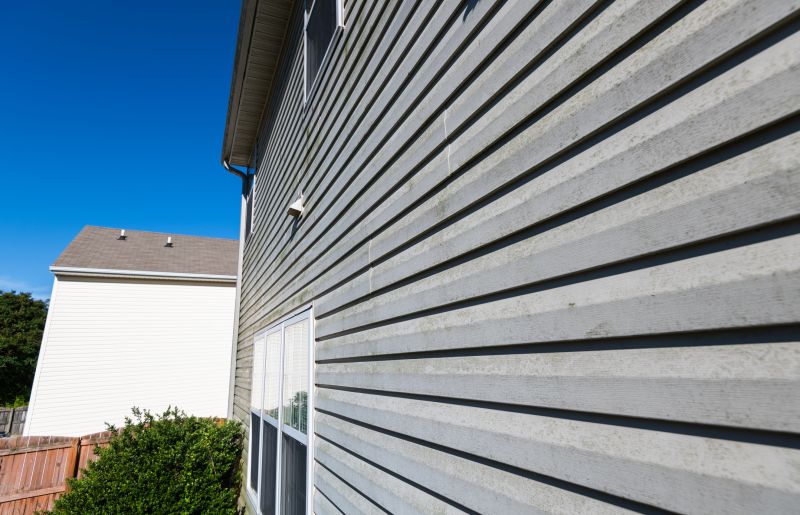 Renovated Siding with New Material